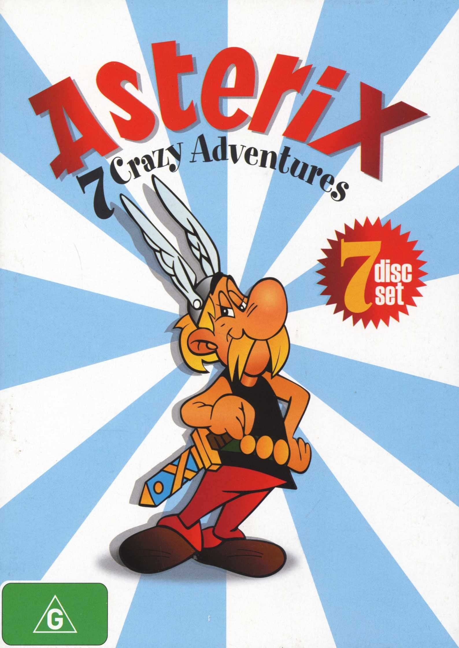 Asterix: 7 Crazy Adventures (7 Disc Set)